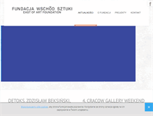 Tablet Screenshot of fws.art.pl