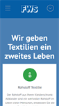 Mobile Screenshot of fws.de